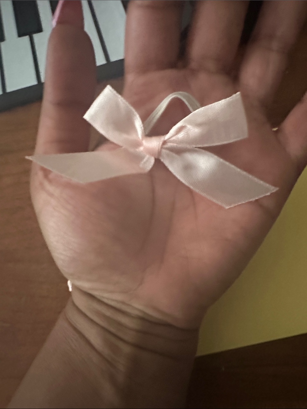 Build-A-Bear Pink Satin Bow Hair Accessory - Picture 4 of 4